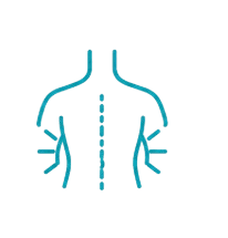 Chronic back pain icon