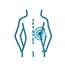 Chronic back pain icon